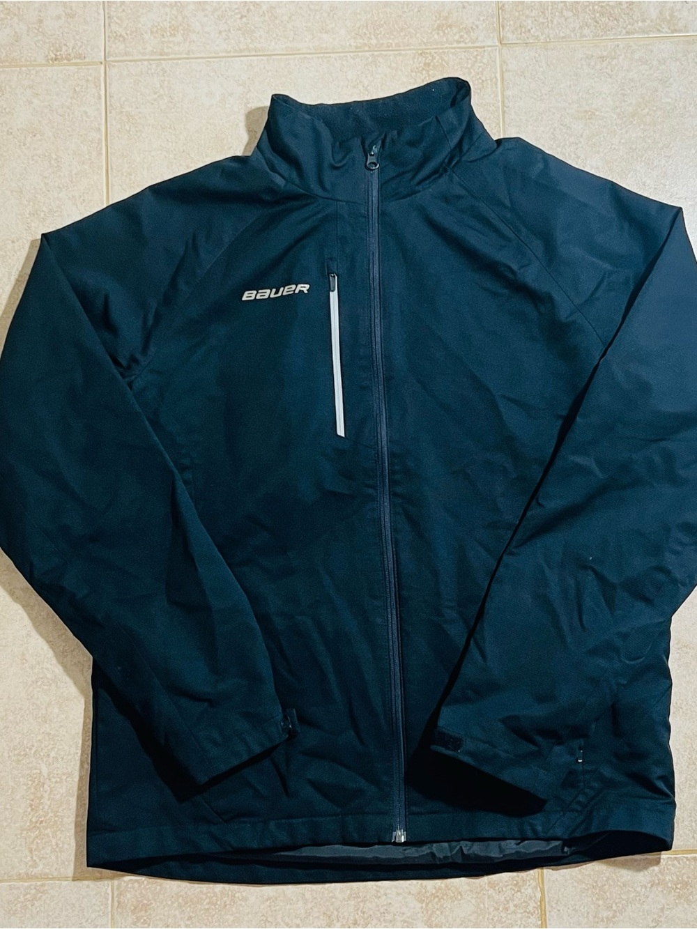 Bauer Men's Black Lightweight Zip-Up Jacket